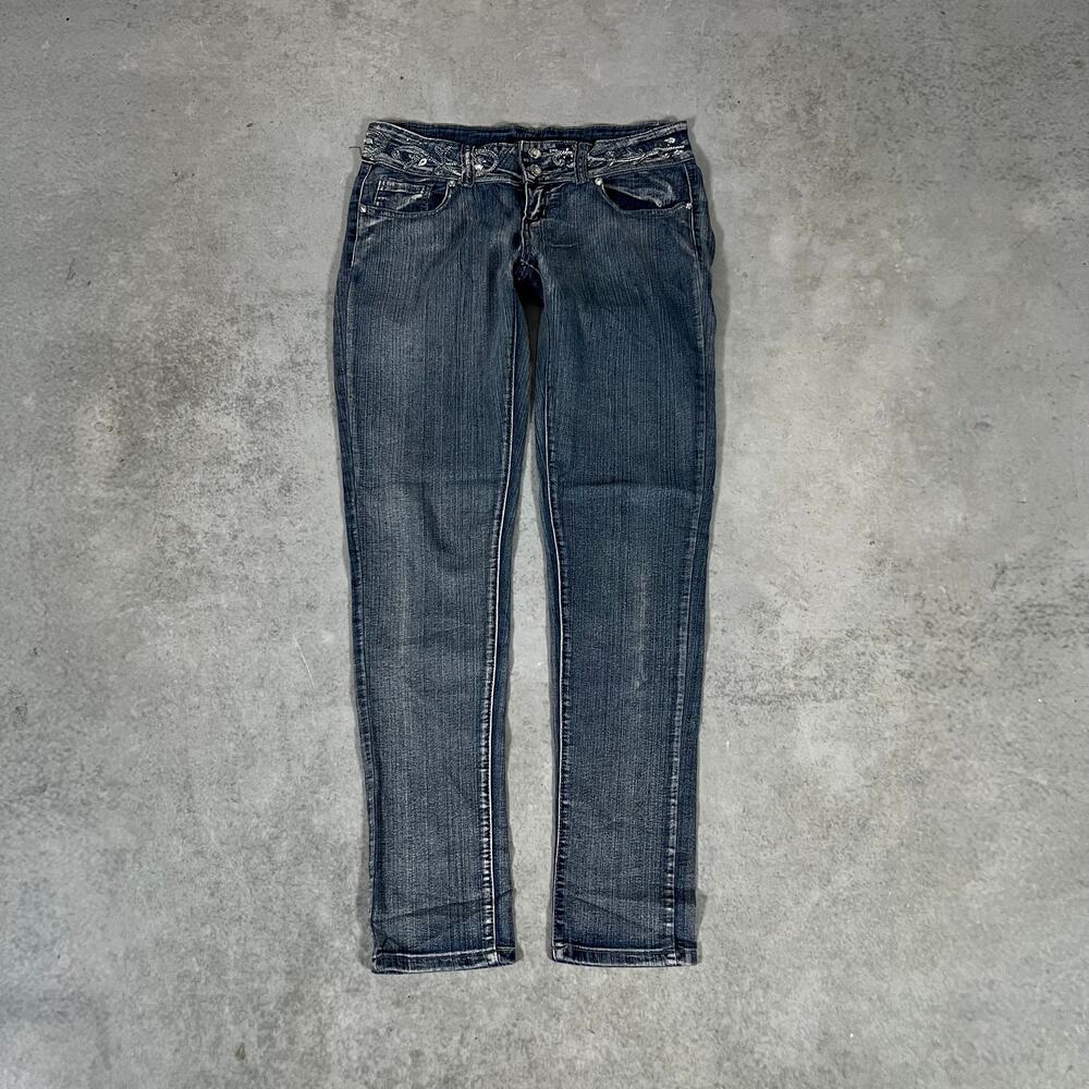 Skinny Low Rise C-Jes Women’s Stretch Fitted Jeans Size: 7